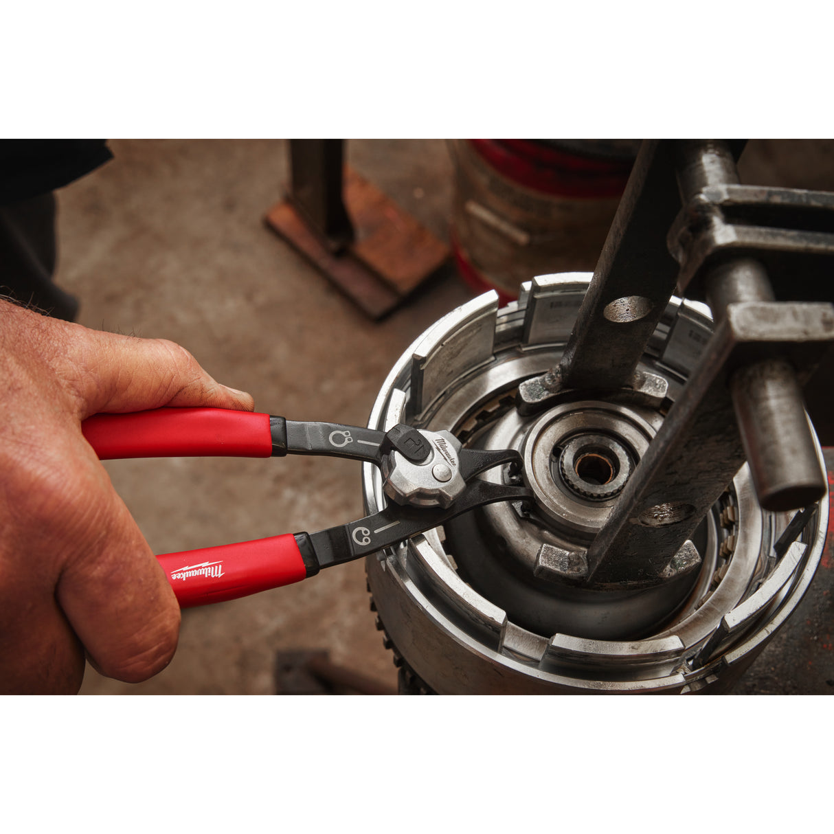 Milwaukee Clește mediu pentru inele de siguranță, 90grade, 1.2mm 4932492492