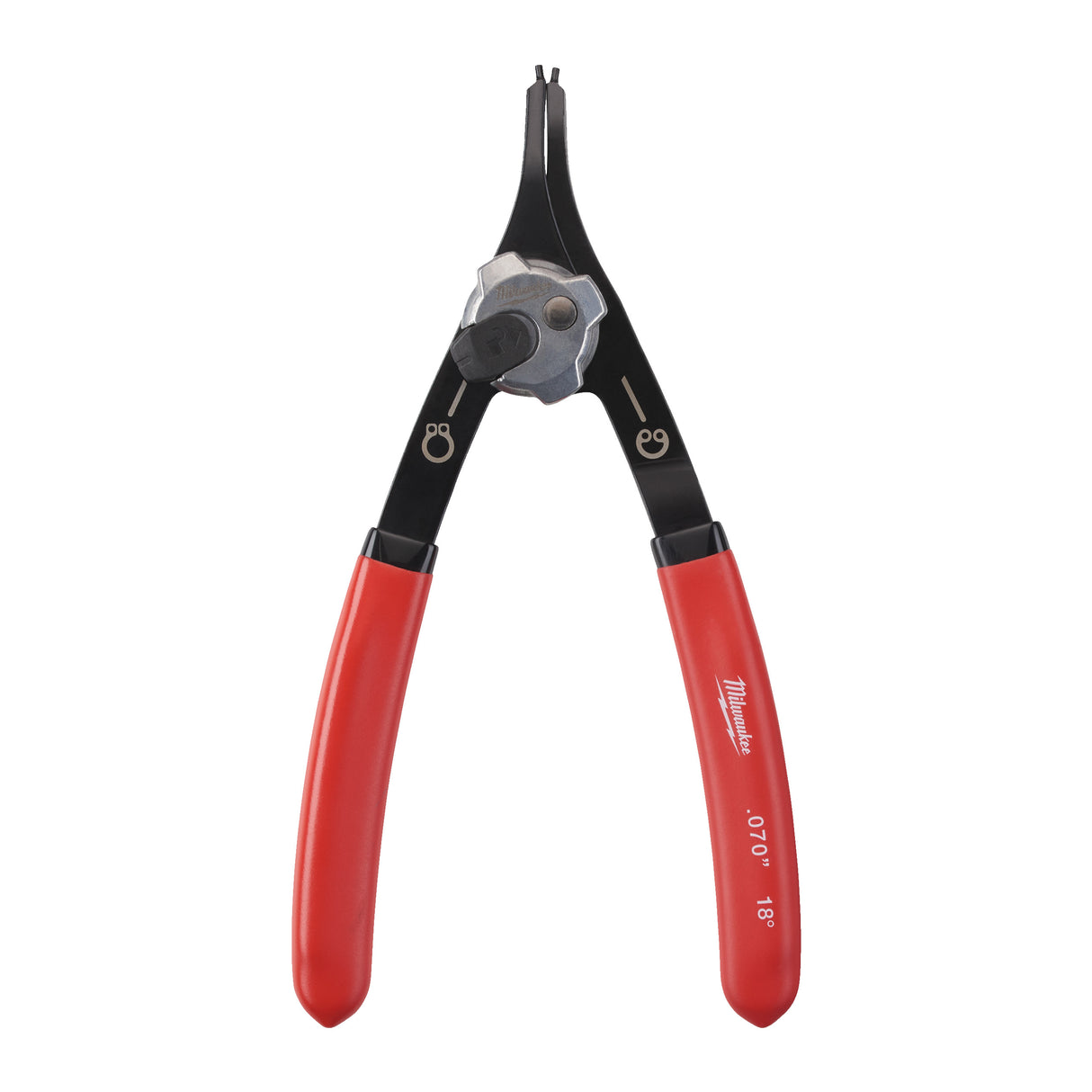 Milwaukee Clește mare pentru inele de siguranță, drept, 1.8mm 4932492493