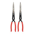 Milwaukee Set de 2 clești cu nas lung  4932492499