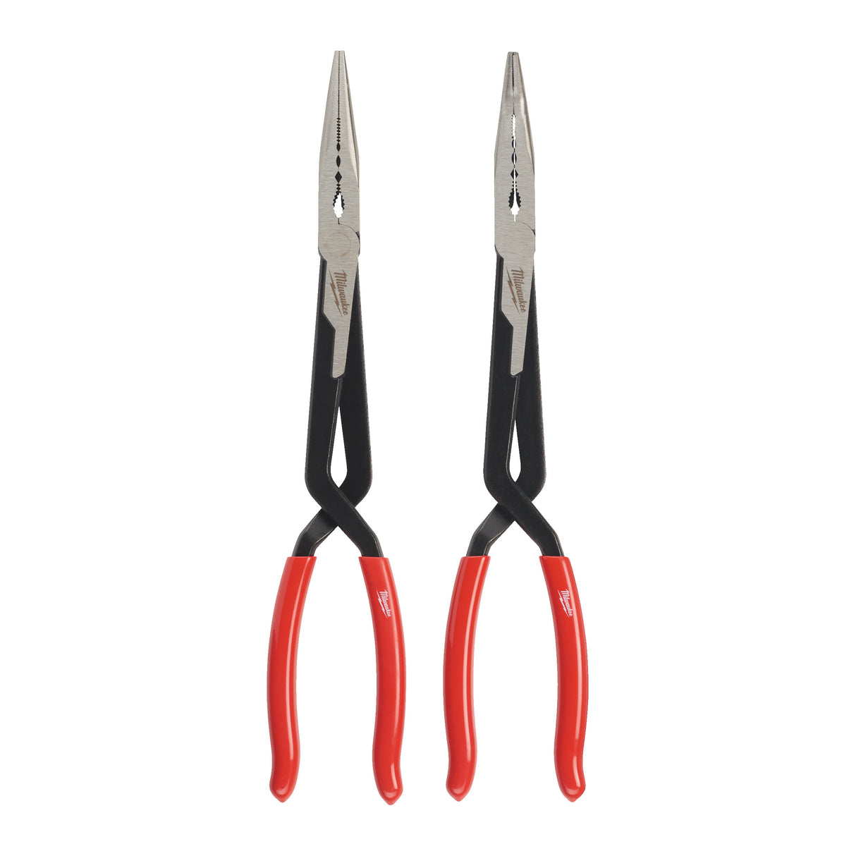 Milwaukee Set de 2 clești cu nas lung  4932492499