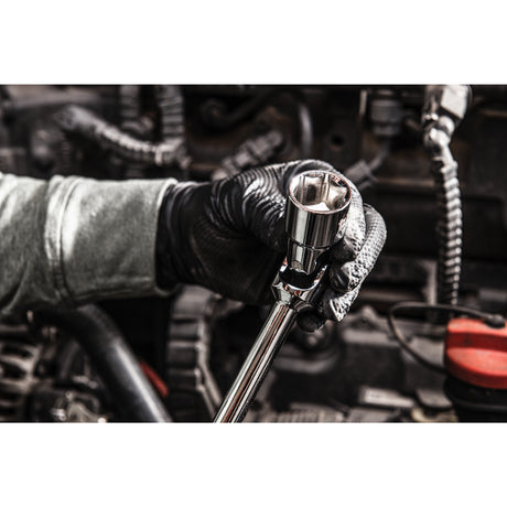 Milwaukee T-bar handle with swivel socket Hex 9mm 4932492678