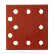 Milwaukee Hârtie abrazivă 115x107, 10 găuri, gran 120, 10 buc 4932492761