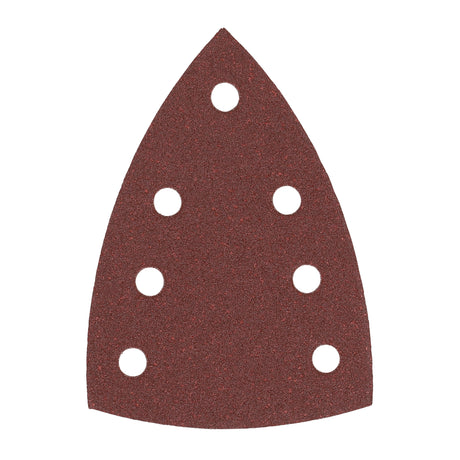 Milwaukee Hârtie abrazivă delta 100x147, 7 găuri, gran 120, 10 buc 4932492770
