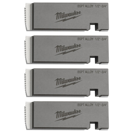 Milwaukee 1/2In-3/4in bspt alloy cap filetat 4932492924