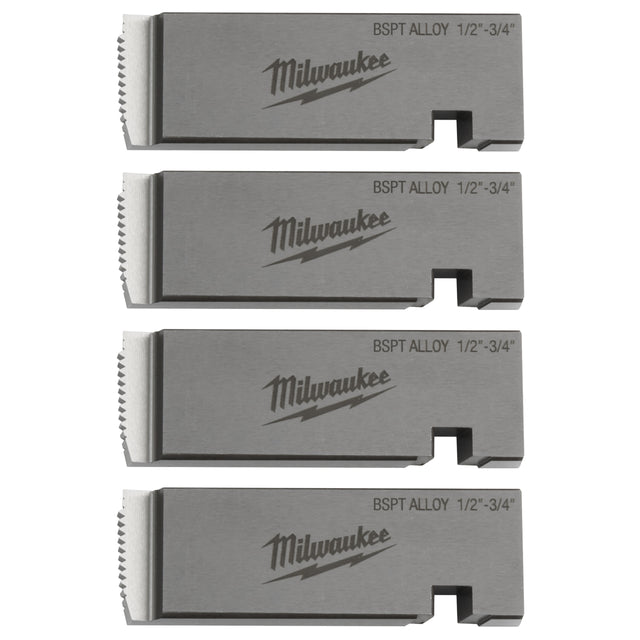 Milwaukee 1/2In-3/4in bspt alloy cap filetat 4932492924
