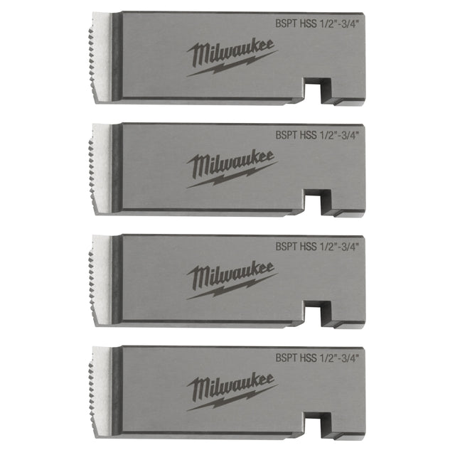 Milwaukee 1/2In-3/4in bspt hss cap filetat 4932492928