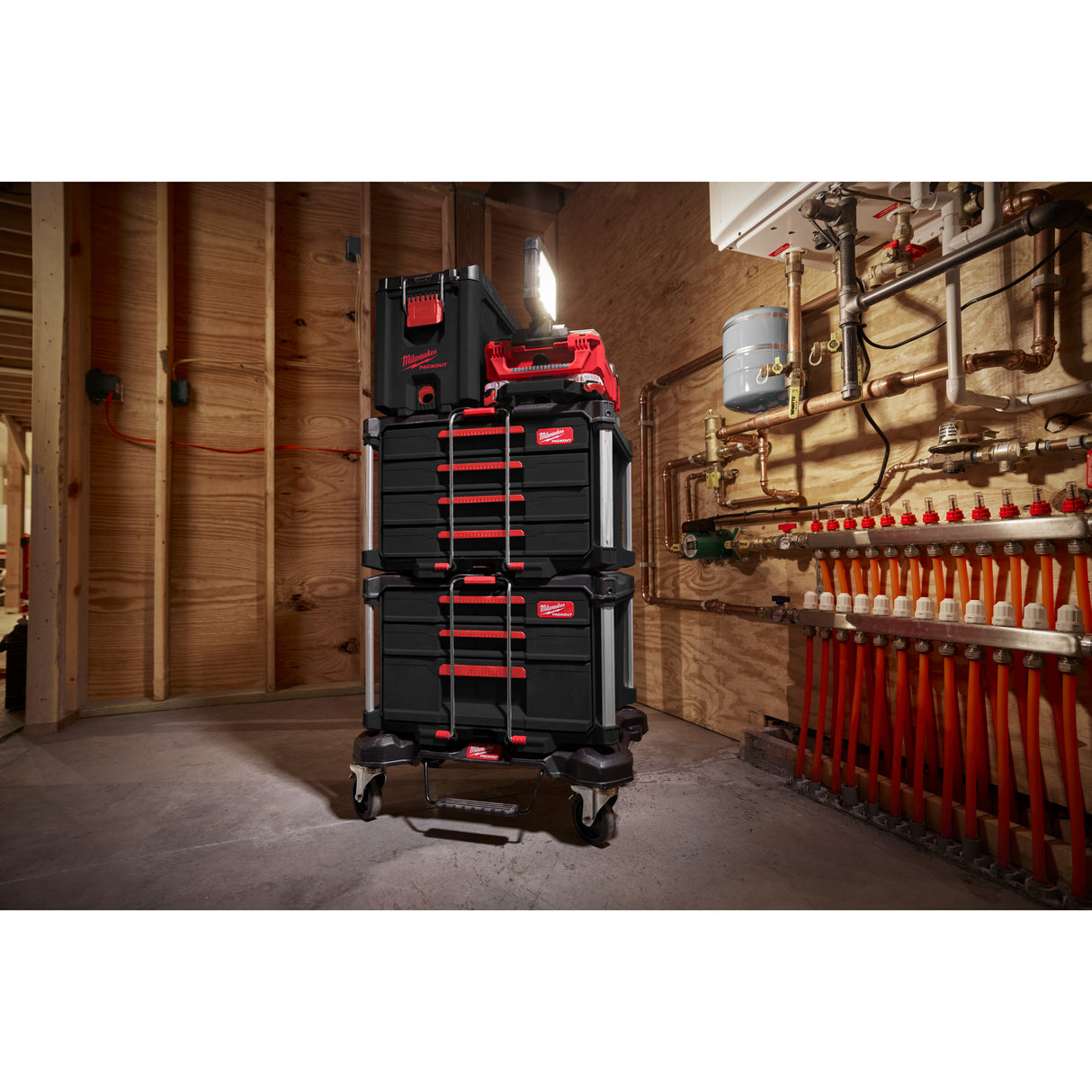 Milwaukee Set PACKOUT 2+1 PACKOUT cu sertare 4932493190