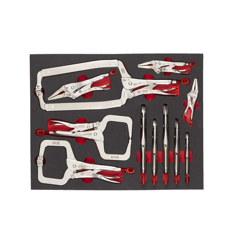 Milwaukee Set 11 bucăți clești în inserție spumă 4932493251