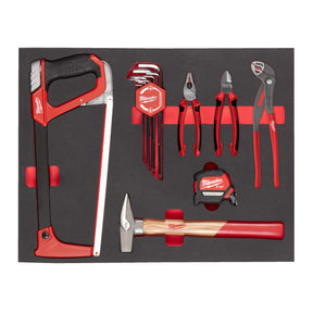 Milwaukee Set 15 scule de mână în inserție spumă 4932493257