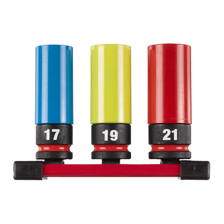 Milwaukee Set 3 chei hexagonale SHOCKWAVE 1/2 auto  4932493370