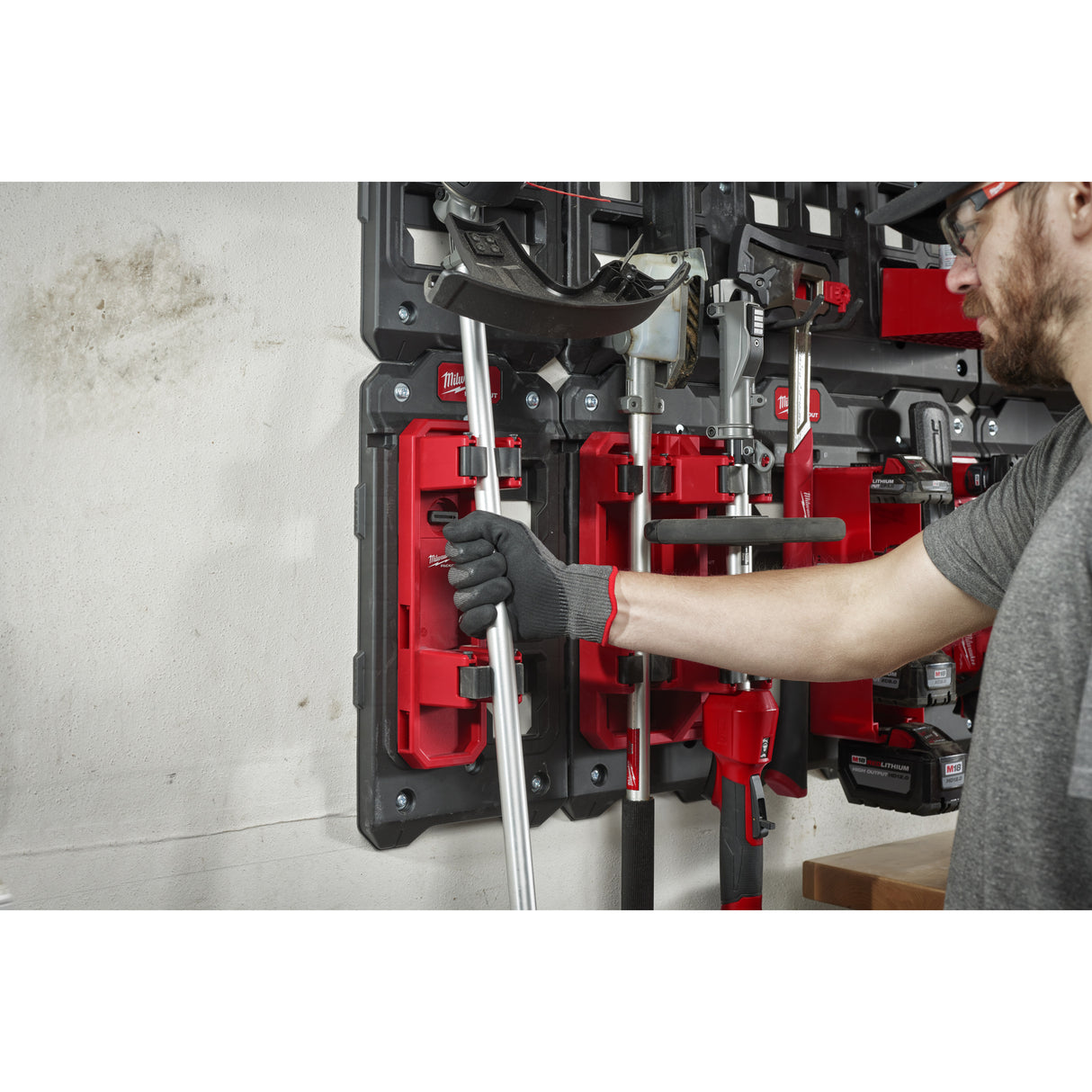 Milwaukee PACKOUT, cutie depozitare cu mâner lung 4932493382