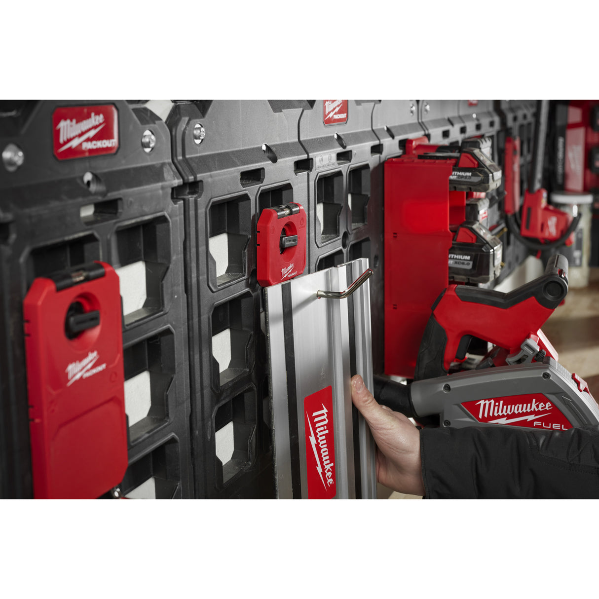 Milwaukee PACKOUT, depozitare pe un singur cârlig 4932493383