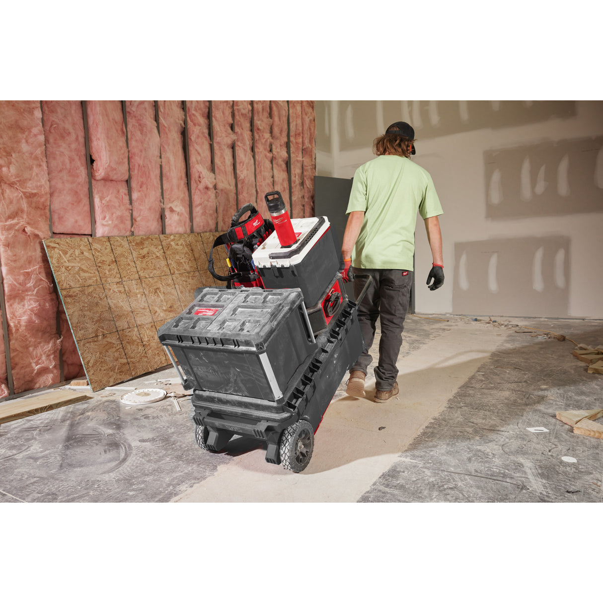 Milwaukee Sticlă roșie PACKOUT™ 710 ml cu capac 4932493465