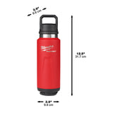 Milwaukee Sticlă roșie PACKOUT™ 1065 ml cu capac  4932493467