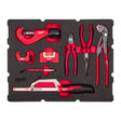Milwaukee Inserție spumă PACKOUT cu 8 scule pentru instalatori 4932493639
