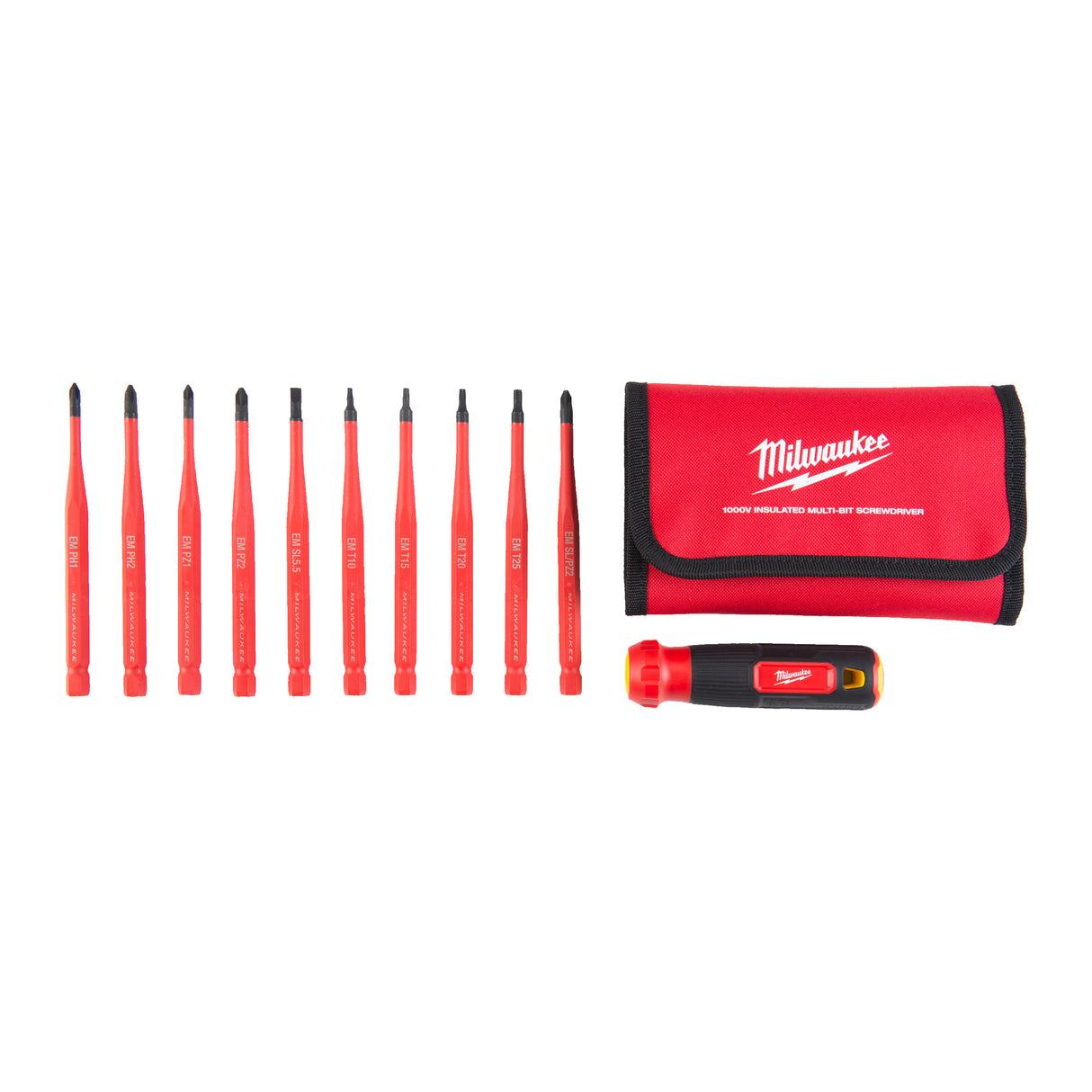 Milwaukee Set șurubelniță izolată 10 în 1 4932493657