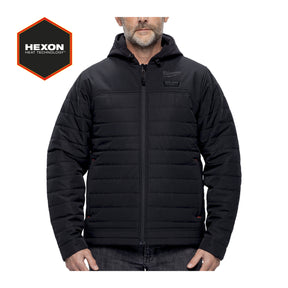 jacheta puffer incalzita m12 hexon neagra Milwaukee