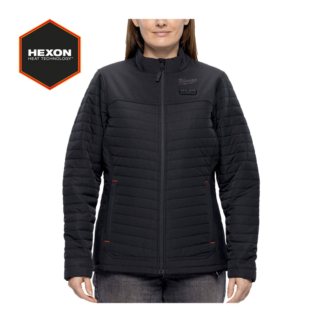jacheta puffer incalzita m12 hexon dama Milwaukee