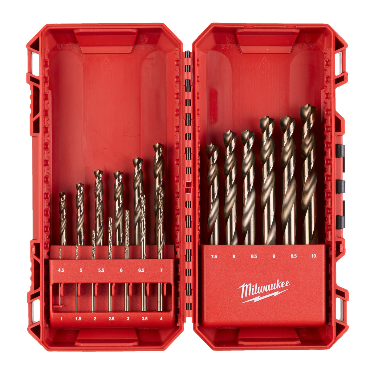 Milwaukee Set 19 burghie metal hss-co 4932493867