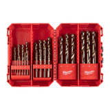 Burghie RED COBALT pentru metal - HSS-Ground - DIN 338 Milwaukee
