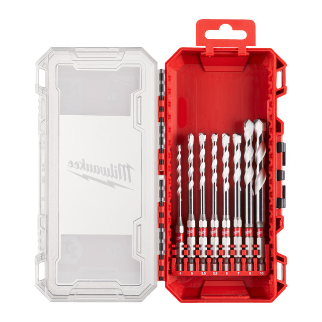 Milwaukee Set 8 burghie multimaterial - uk 4932493872