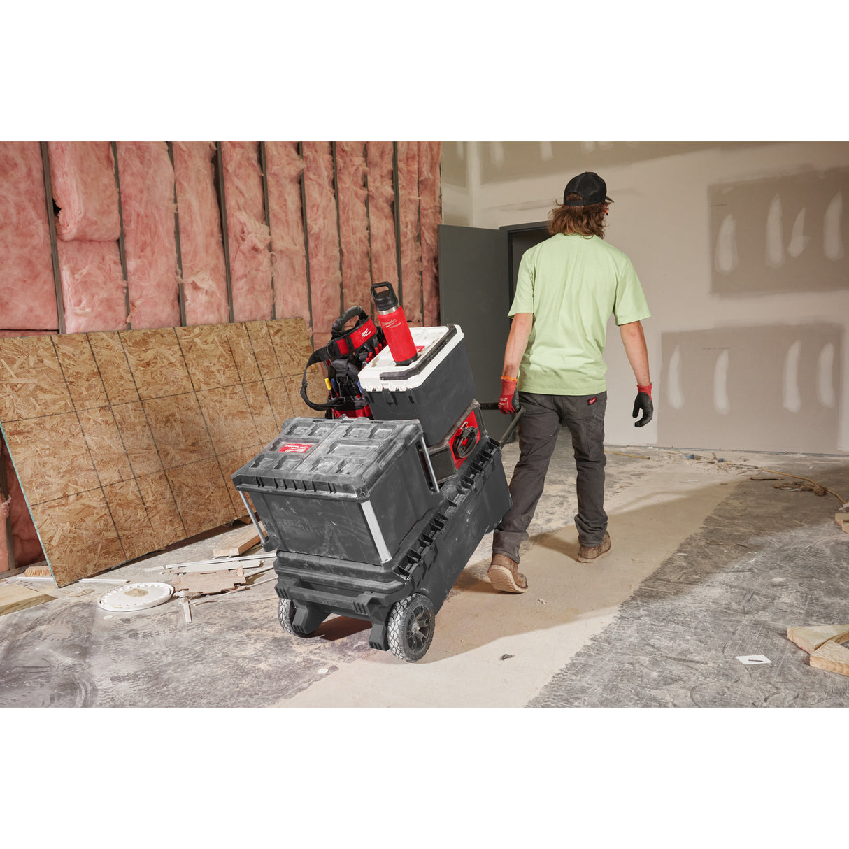 Milwaukee Sticlă roșie PACKOUT™ 532 ml cu capac 4932493991