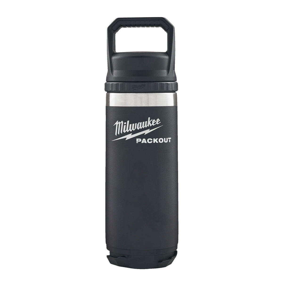 Milwaukee Sticlă neagră PACKOUT™ 532 ml cu capac 4932493992