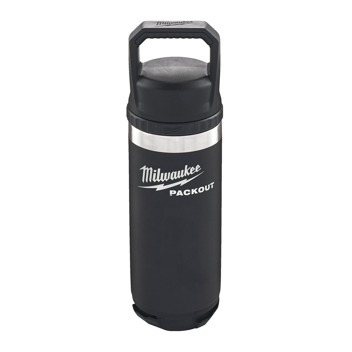 Milwaukee Sticlă neagră PACKOUT™ 532 ml cu capac 4932493992