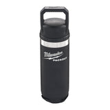 Milwaukee Sticlă neagră PACKOUT™ 532 ml cu capac 4932493992