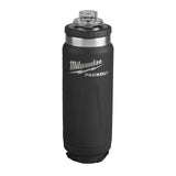 Milwaukee Sticlă neagră PACKOUT™ 532 ml cu capac 4932493992