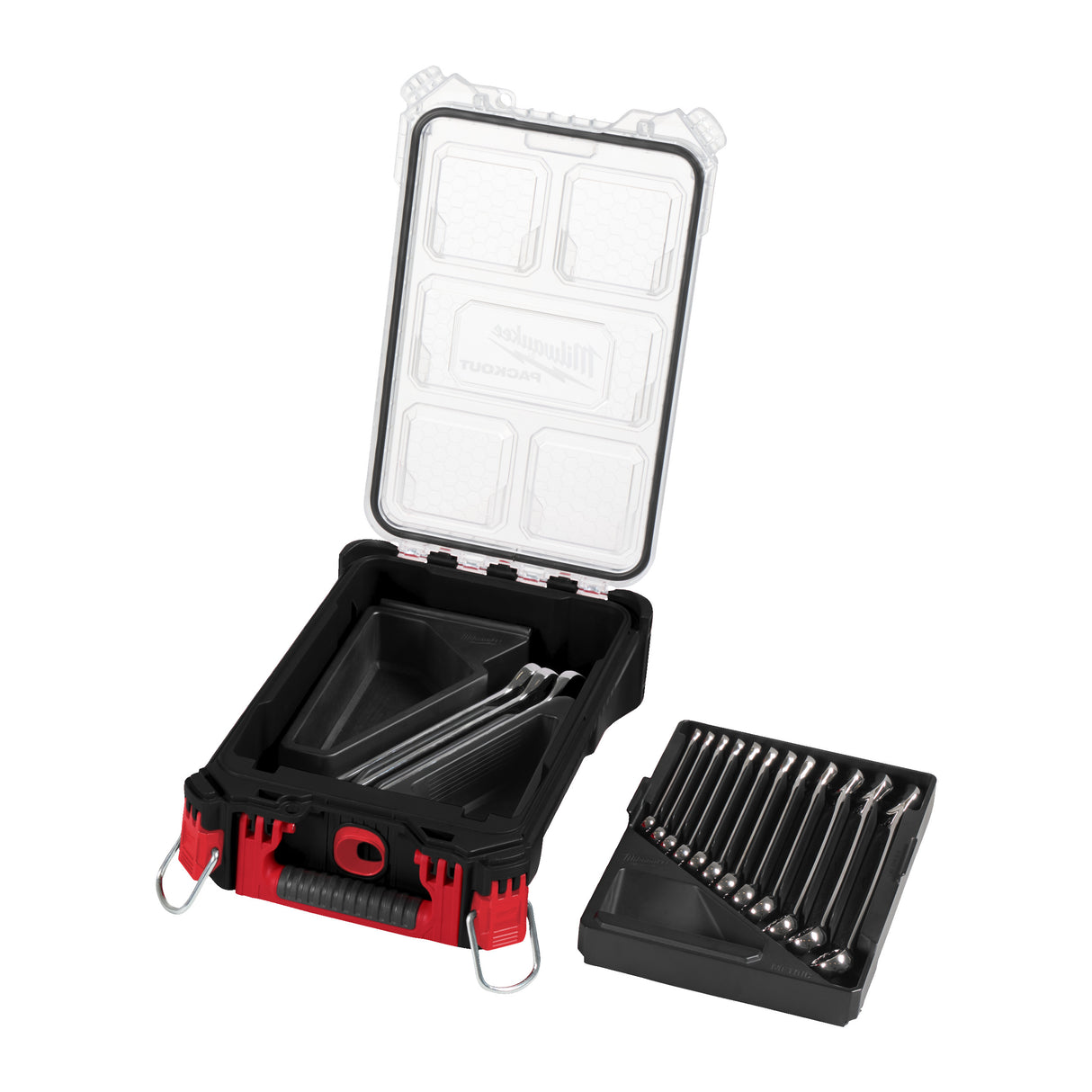 Milwaukee Set 15 chei combinate MAXBITE cu Packout 4932498141