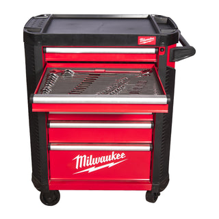 toolguard dulap de scule mobil cu 7 sertare metalic 78 cm dotat cu scule eu Milwaukee