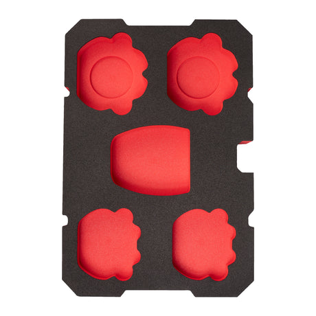 Milwaukee Inserție spumă goală PACKOUT™ 4xfălci+RJ Adaptor 4932498248