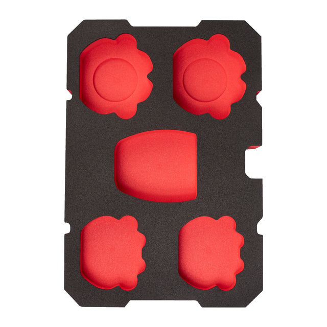 Milwaukee Inserție spumă goală PACKOUT™ 4xfălci+RJ Adaptor 4932498248