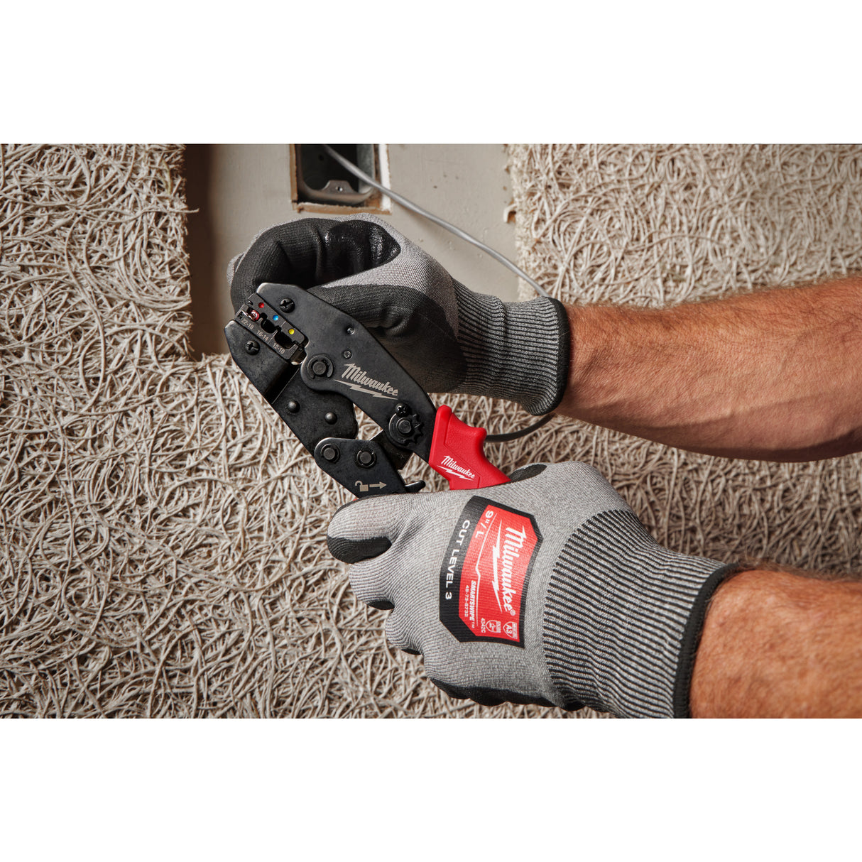 Milwaukee Ratcheting Insulated Terminals Crimper 4932499025