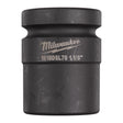 Milwaukee Cheie tubulară Bi pătrat ShW 1" 1-1/8" - 1 buc 4932499148