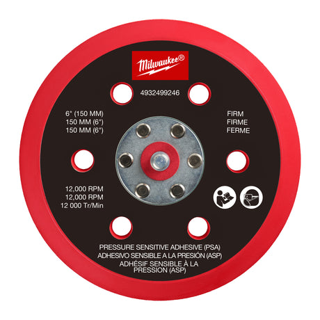 Milwaukee FROSBPSP150 Suport pentru șlefuitor orbital M12 FUEL™ 150 mm - moale și PSA 4932499246