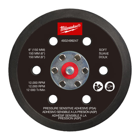 Milwaukee FROSBPHP150 Suport pentru șlefuitor orbital M12 FUEL™ 150 mm - tare și PSA 4932499247