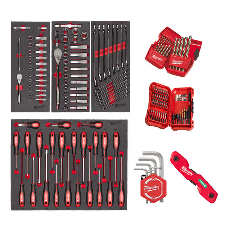 Milwaukee Master Foam Insert Set Universal 170pc 4932499473