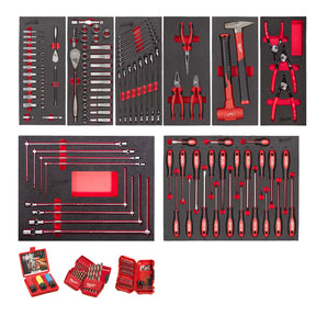Milwaukee Master Foam Insert Set Automotive 172pc 4932499474