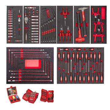 Milwaukee Master Foam Insert Set Automotive 172pc 4932499474