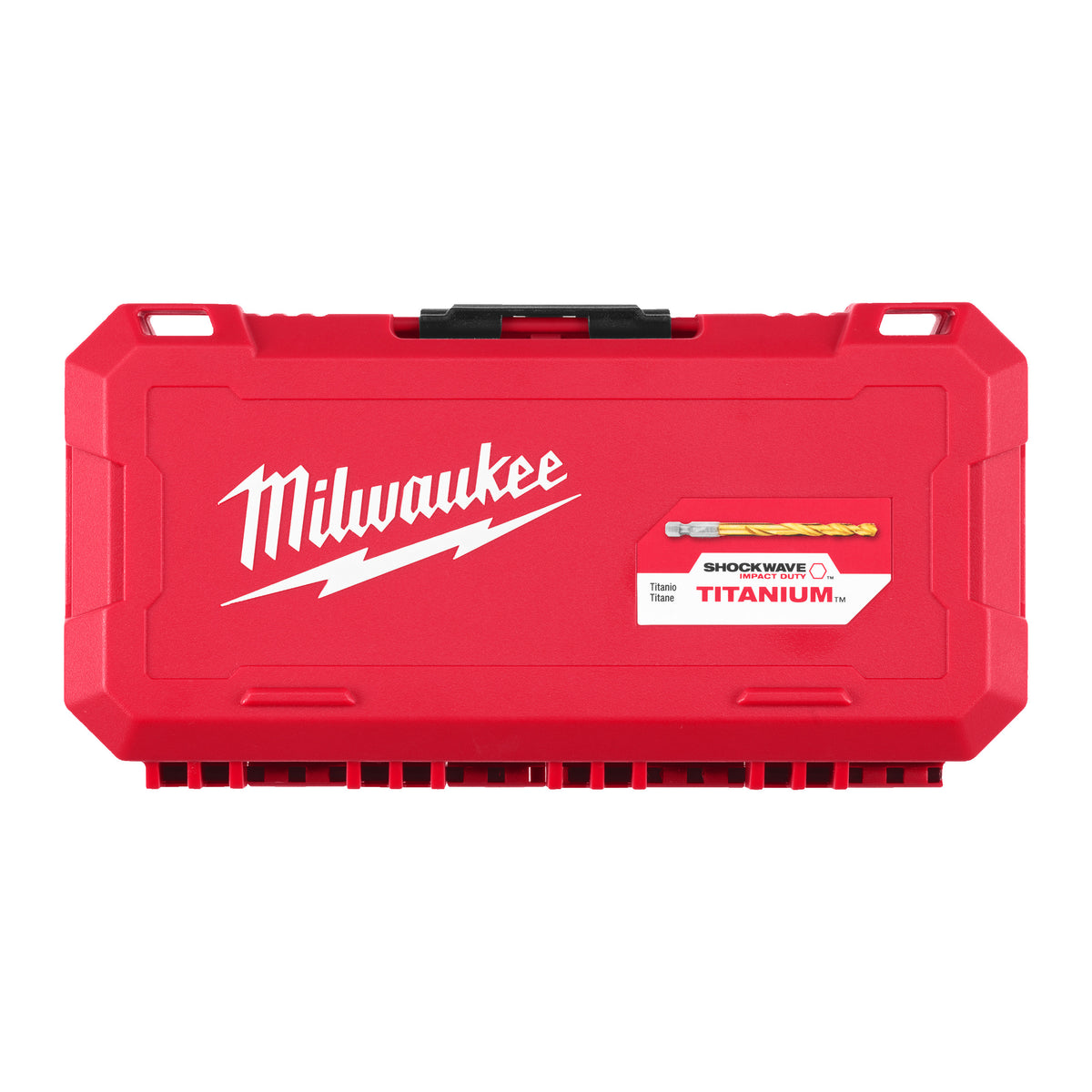 RED HEX - Burghie SHOCKWAVE™ HSS-Ground Titan pentru metal Milwaukee
