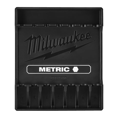 4932500435 Cap cheie tubulară lungă cu bit ⅜″ hex, sistem metric Milwaukee