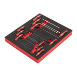 Set inserție spumă 11 buc. imbus Hex Milwaukee