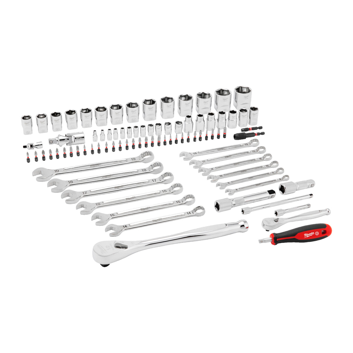Set de scule de mână mecanici Milwaukee