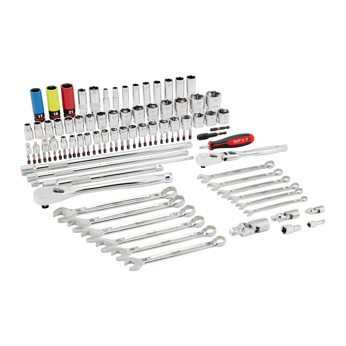 Set de scule de mână mecanici Milwaukee