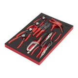 Set inserție spumă clești, dezizolator și fierăstrău (9 buc.) pentru dulapurile 46″/36″ Milwaukee
