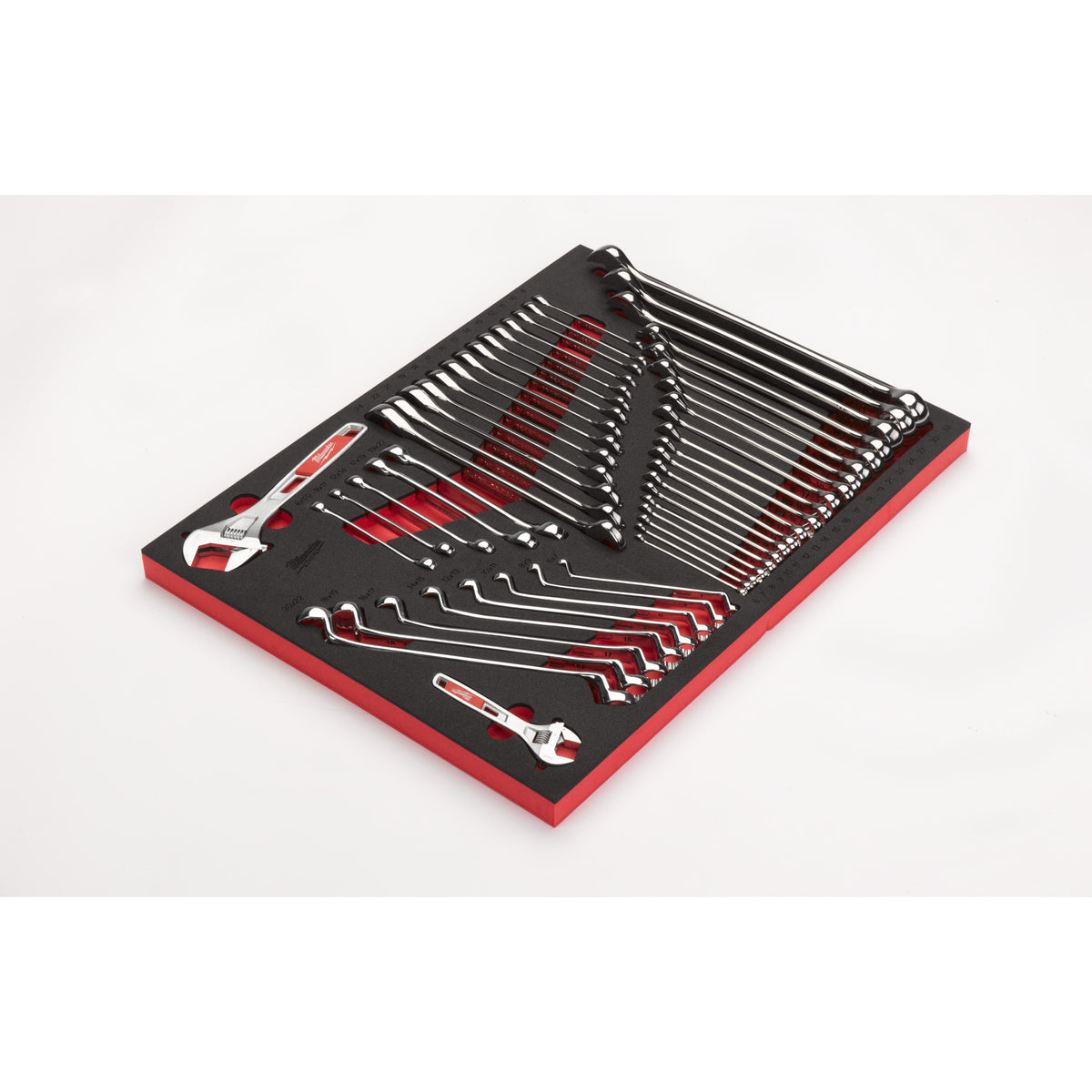 Set inserție spumă chei combinate (49 buc.) pentru dulapurile 46″/36″ Milwaukee