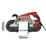 Milwaukee Bs125 fier. bandă cu cablu   4933448245