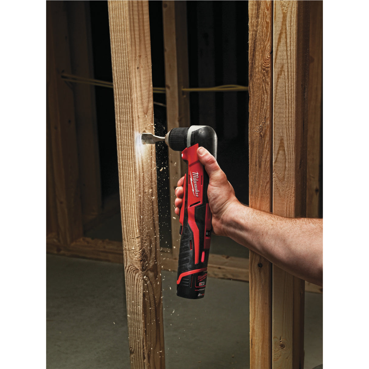 Milwaukee C12rad-202b mașină de găurit unghiulară cu acumulator 4933441215